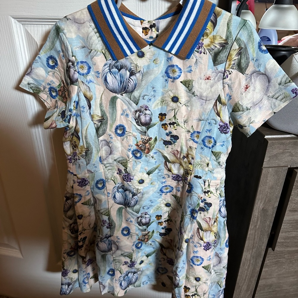 Girl Burberry dress